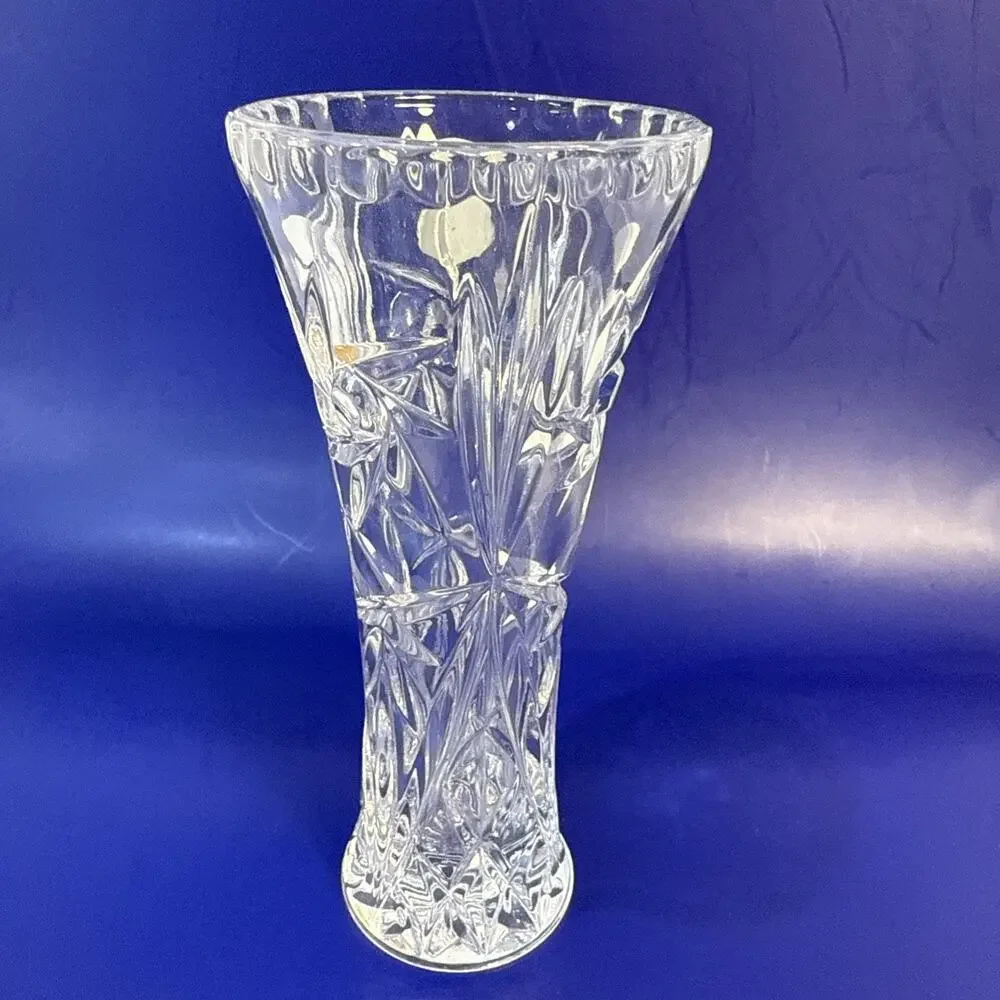 Lenox Fine Crystal Vase 6” Made In U.S.A. EUC